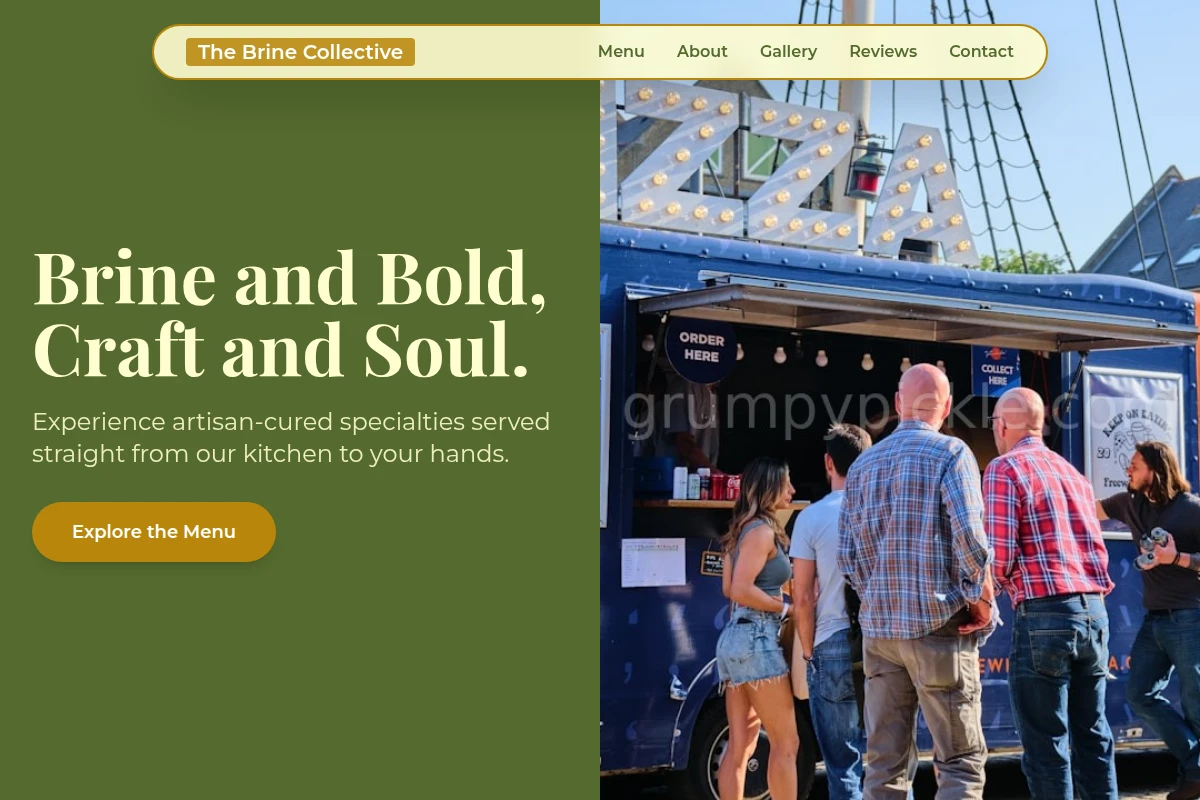 Table Food Truck