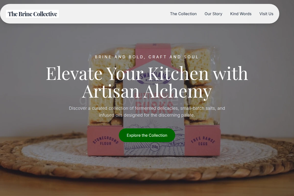 Artisan Specialty Food